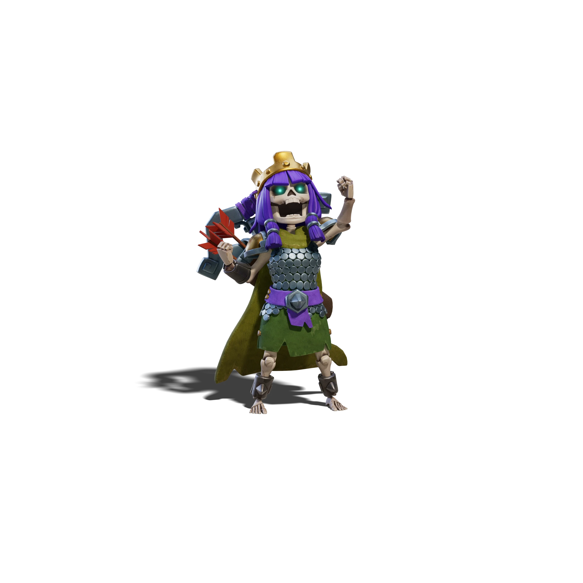 Skeleton Kingdom Archer Queen hero skin